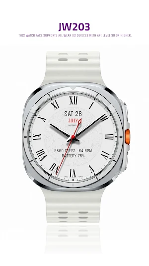 JW203 jwstudio watchface Screenshot 0