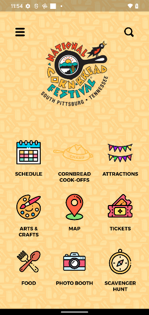 National Cornbread Festival Screenshot 0
