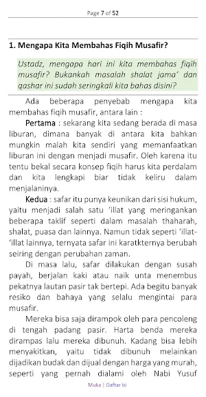 Fiqih Safar Screenshot 3