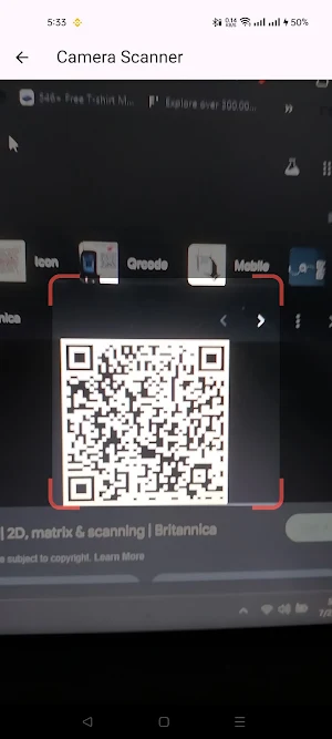 QR & Barcode Scanner Screenshot 2