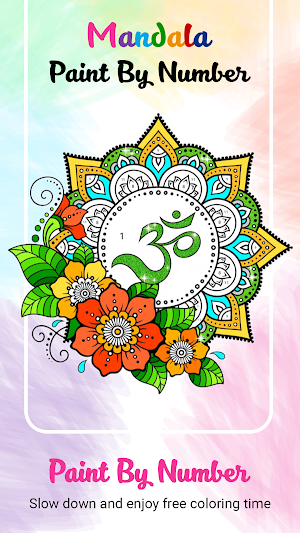 Mandala - Paint By Number Screenshot 3