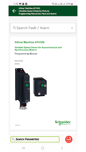 Schneider Altivar Drive Guide Screenshot 1