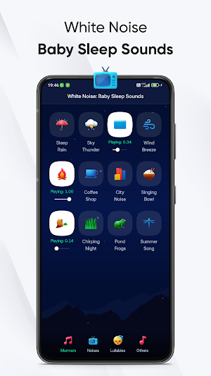 White Noise: Baby Sleep Sounds Screenshot 0