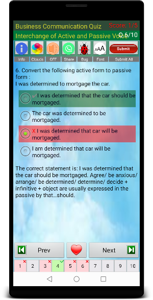 Business Communication Quiz Screenshot 2