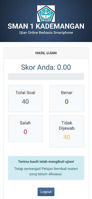 SMAN 1 Kademangan Screenshot 0