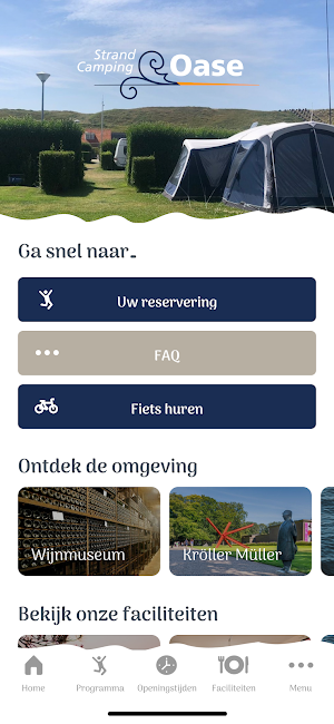 Strandcamping Oase Screenshot 0