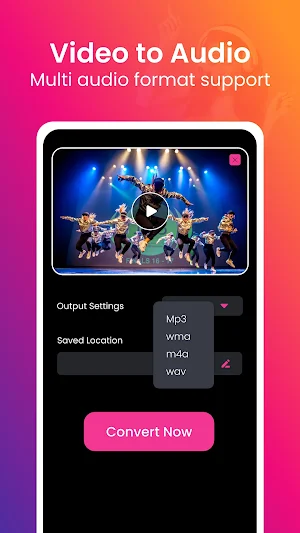Video MP3 Converter  MP4 Audio Screenshot 0
