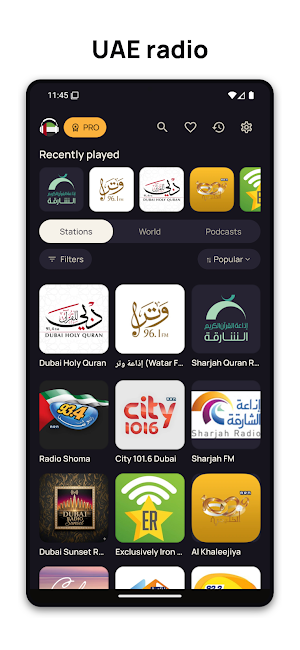 UAE Radio Live Screenshot 0