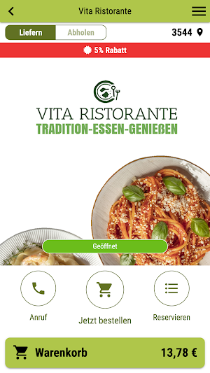 Vita Ristorante Screenshot 0
