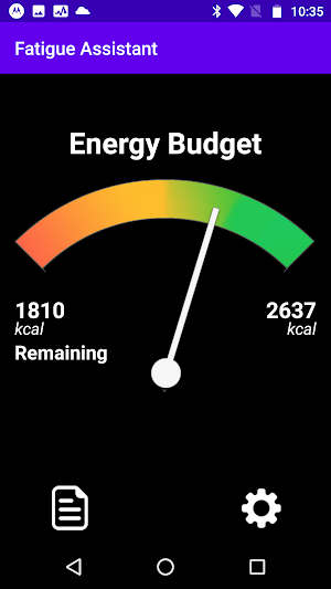 Fatigue Assistant Screenshot 0