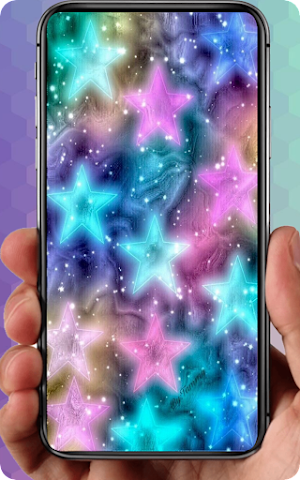 Glitter Wallpaper Kawaii Screenshot 0