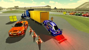 Car Transporter Truck Simulator: Heavy City Truck Screenshot 3