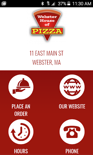 Webster House of Pizza Screenshot 0