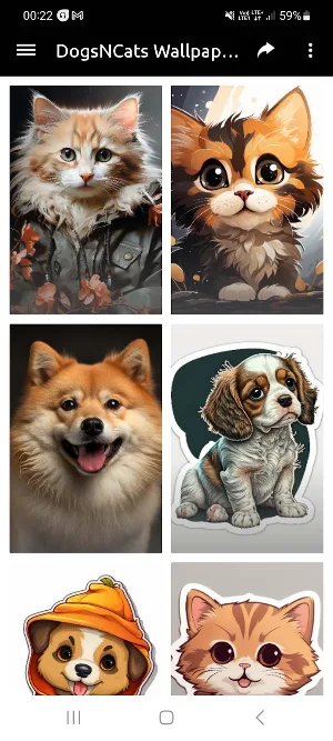 Dogs&Cats Wallpapers Screenshot 0