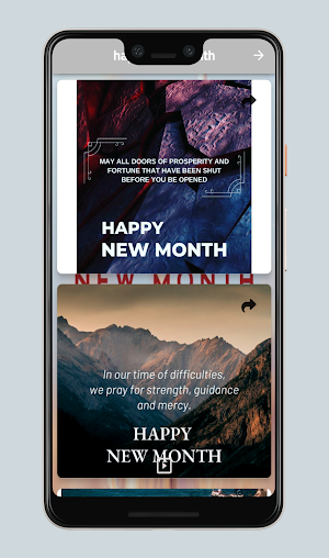 Happy new month messages Screenshot 1