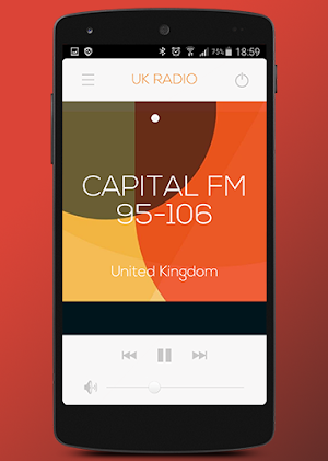 UK RADIO LIVE - United Kingdom Online Radio Screenshot 1