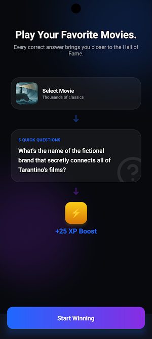 ArtQuest: Cinema Quiz & Trivia Screenshot 1