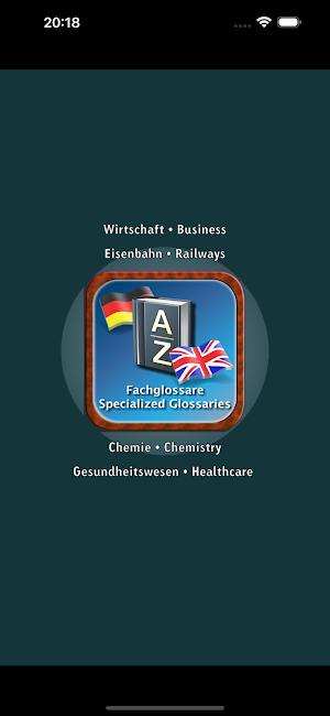 Specialized Glossaries Screenshot 0