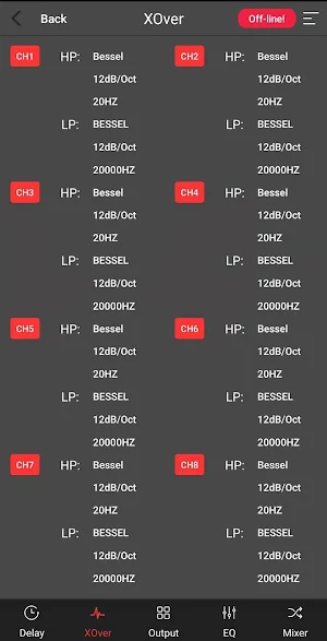 BLAM LA808 DSP Pro Screenshot 1