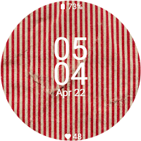 Vintage Circus Stripes