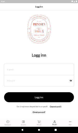 Prindsen yoga & terapi Screenshot 1