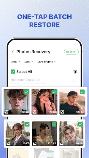 Recovery Lost Photos & Videos Screenshot 2