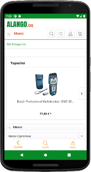Alango.de Screenshot 2