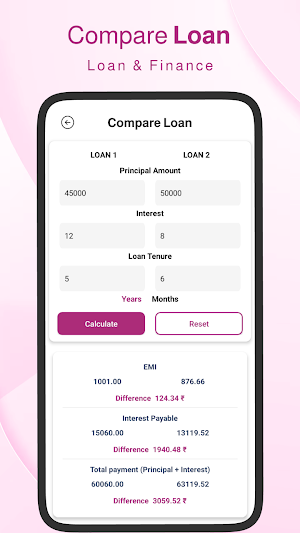 Easy EMI - EMI Loan Calculator Screenshot 2