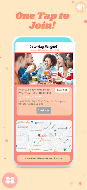 Kickback: Meet & Hang Out Screenshot 1