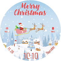 MIMIX White Christmas Watch