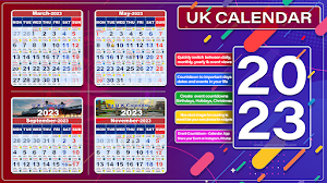 UK Calendar 2023 Screenshot 0