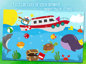 Animals first words, game for toddlers from 1 year Screenshot 2