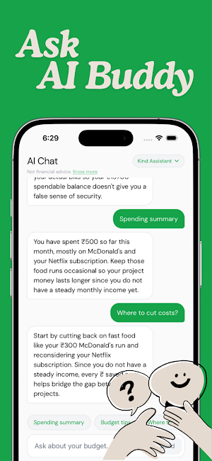 SoyFin: Budget & Money Tracker Screenshot 1