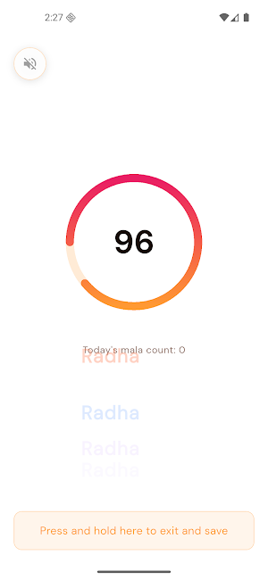 Radha Naam Jap Counter Screenshot 3