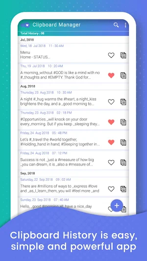 My Clipboard Manager - Clipboard History Screenshot 1
