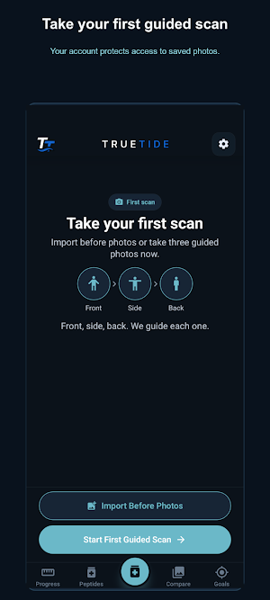 TrueTide: Progress Pics & Scan Screenshot 0