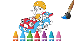 Cars Coloring Book Screenshot 1