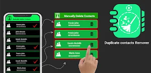 Duplicate contact remover and contact Fixer Screenshot 0