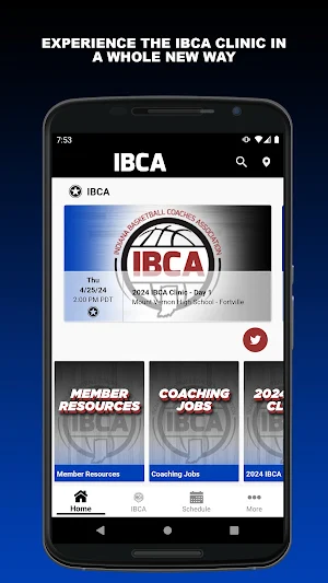 IN Basketball Coaches Assoc. Screenshot 0