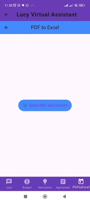 Lucy Virtual Assistant Screenshot 1