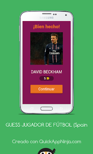 GUESS JUGADOR DE FÚTBOL (Spanish) Screenshot 1