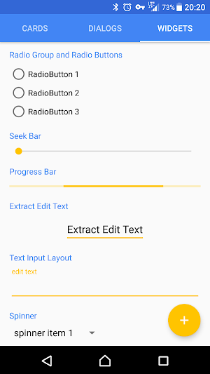 Material Design Screenshot 1