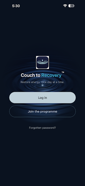 Couch to Recovery Screenshot 0