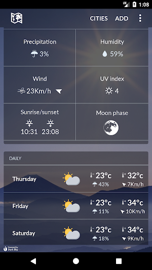 Haiti Weather Screenshot 1
