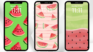 Watermelon Aesthetic Wallpaper Screenshot 2