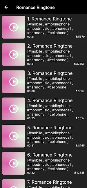 Love Ringtones 2023 Screenshot 2