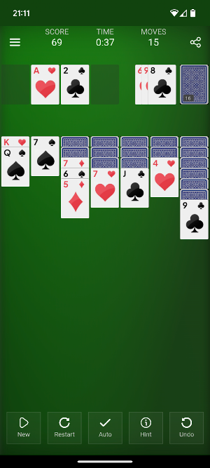 Solitaire Screenshot 3