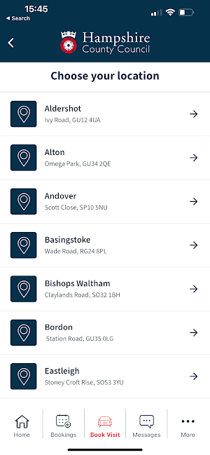 OurHants Screenshot 1