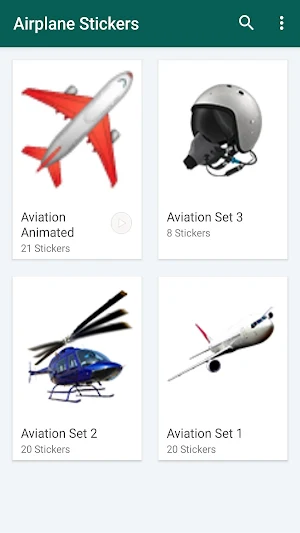 Airplane Stickers Screenshot 1