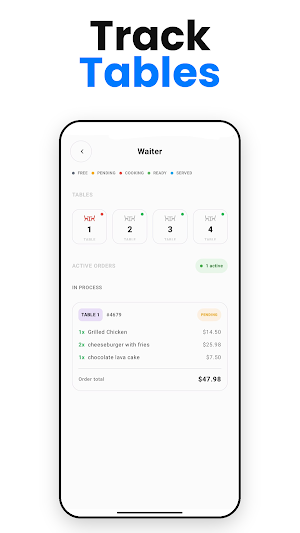 Restaurant & Bar POS: Orders Screenshot 1